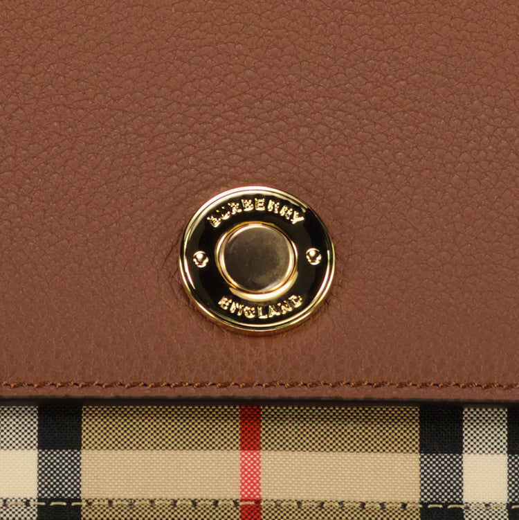 Note Vintage Check Shoulder Bag - Casual Basement