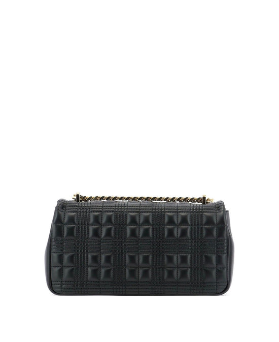 Small Lola TB Quilted Leather Shoulder Bag - Casual Basement