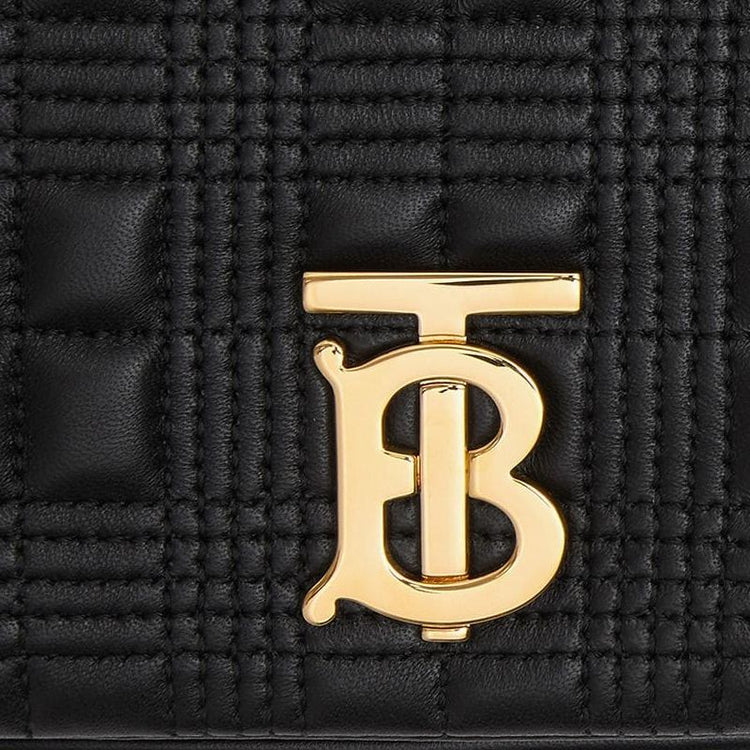 Lola TB Quilted Leather Shoulder Bag - Casual Basement