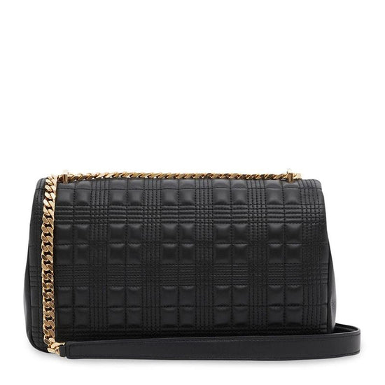 Lola TB Quilted Leather Shoulder Bag - Casual Basement