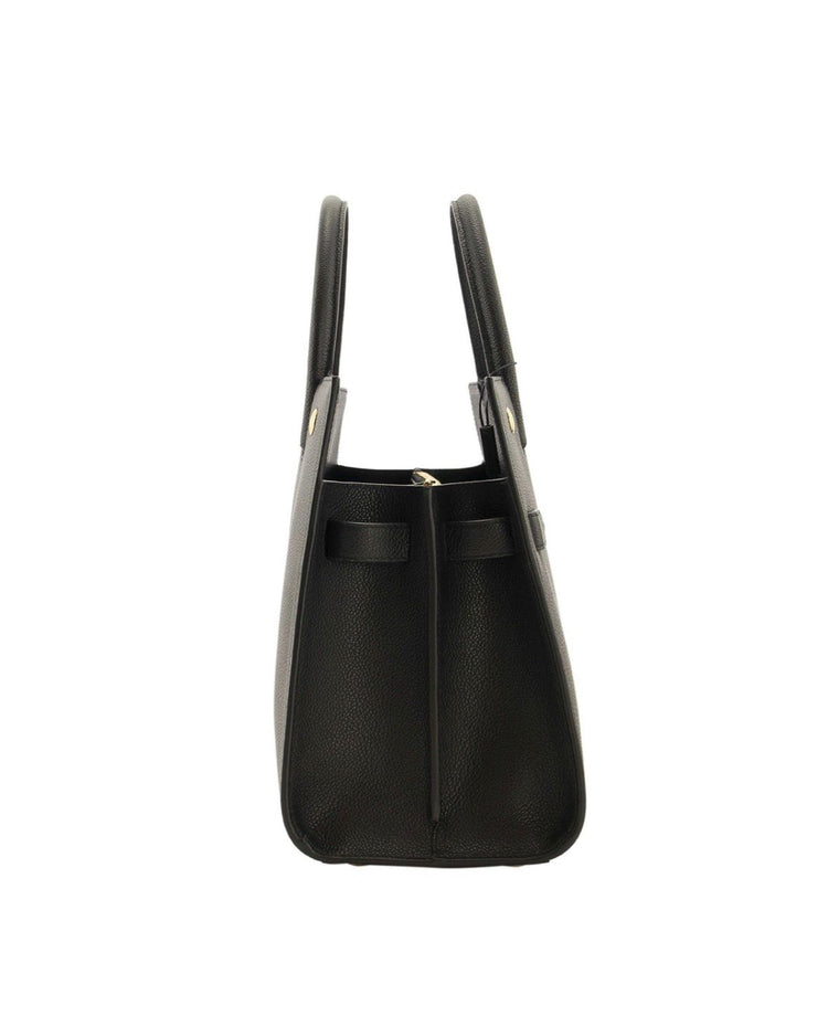 Title Leather Shoulder Bag - Casual Basement