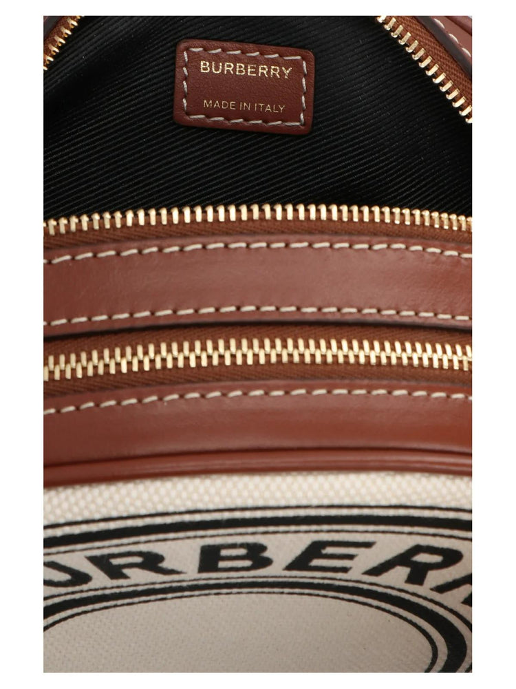 Mini Louise Round Canvas Crossbody Bag