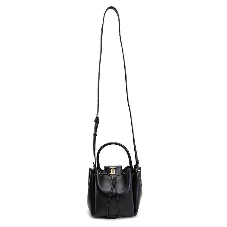 Peony Leather Bucket Bag - Casual Basement
