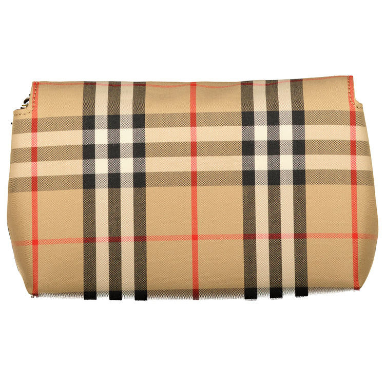 Mini Vintage Check & Leather Crossbody Bag - Casual Basement