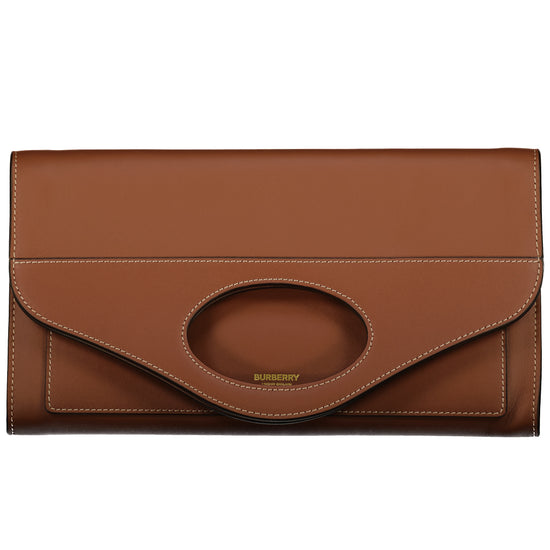 Mini Pocket Leather Clutch Bag - Casual Basement
