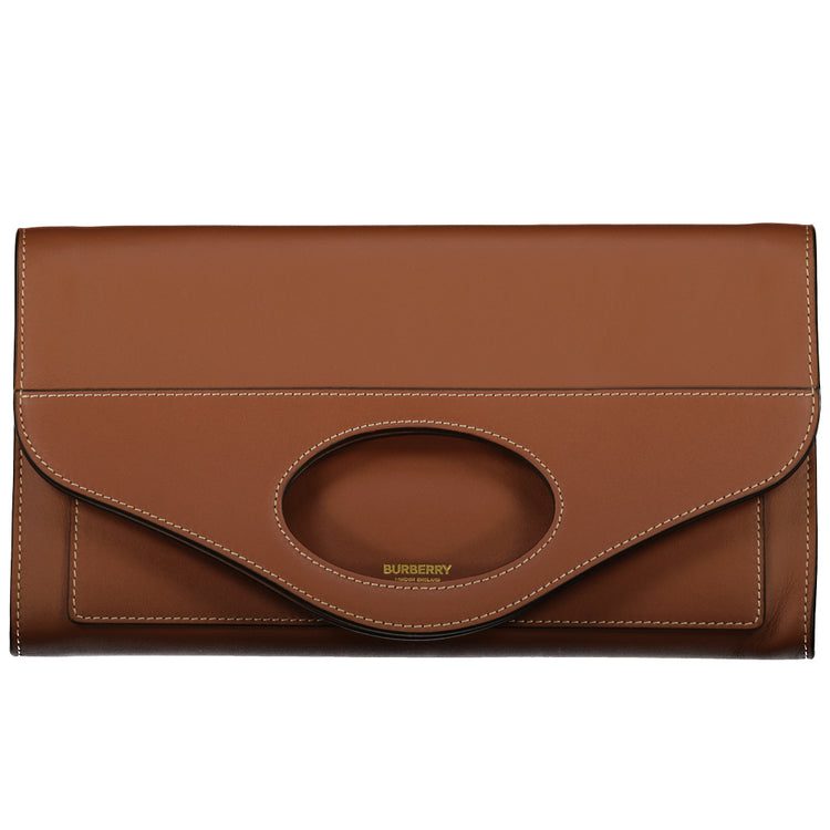 Mini Pocket Leather Clutch Bag - Casual Basement