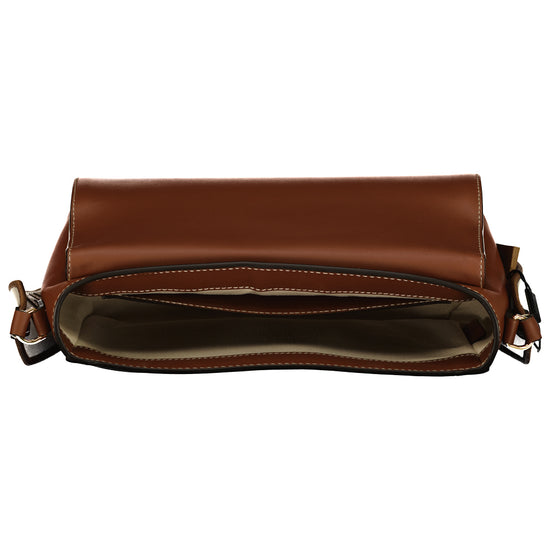 Note Leather Shoulder Bag - Casual Basement