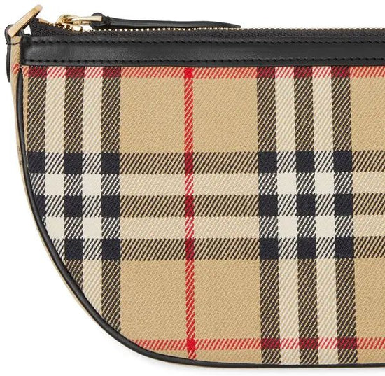 Olympia Vintage Check Pouch Bag - Casual Basement
