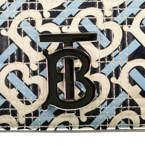 Small Lola Monogram Leather Shoulder Bag - Casual Basement