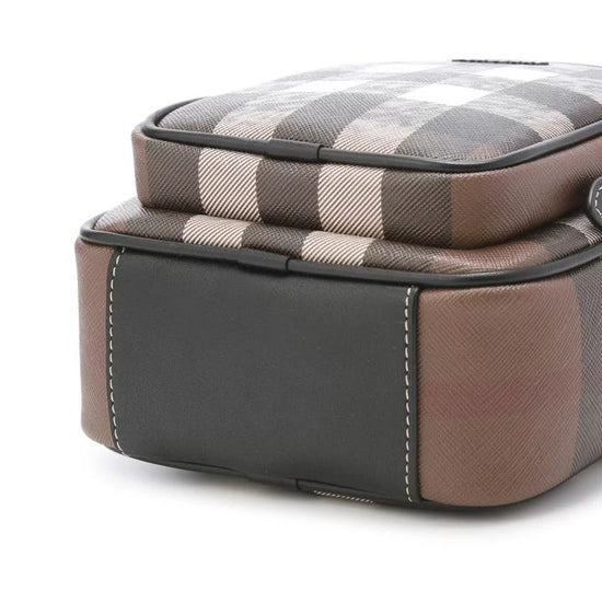 Wyatt Check Canvas Crossbody Bag - Casual Basement