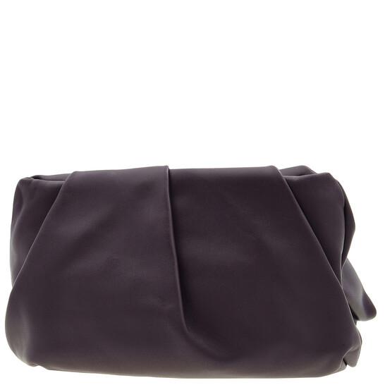 Rose Leather Clutch Bag - Casual Basement