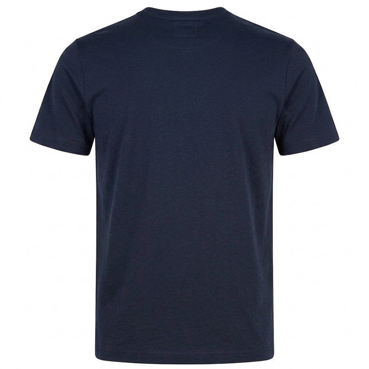 Calligraphic Logo Print T-Shirt - Casual Basement