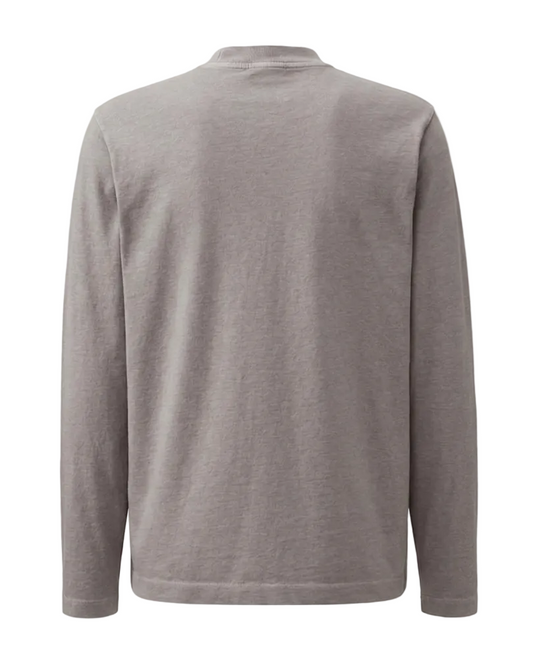 Long Sleeve 20/1 Jersey Embroidered Logo T-Shirt* - Casual Basement