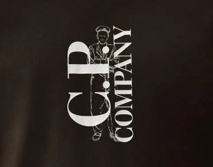 Vertical Logo Print T-Shirt - Casual Basement
