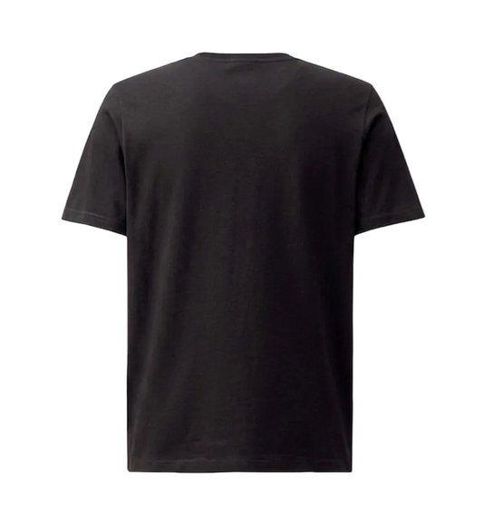 Vertical Logo Print T-Shirt - Casual Basement