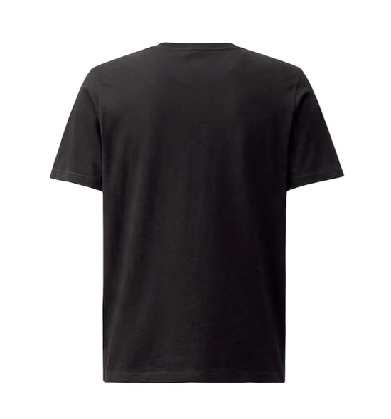 Vertical Logo Print T-Shirt - Casual Basement