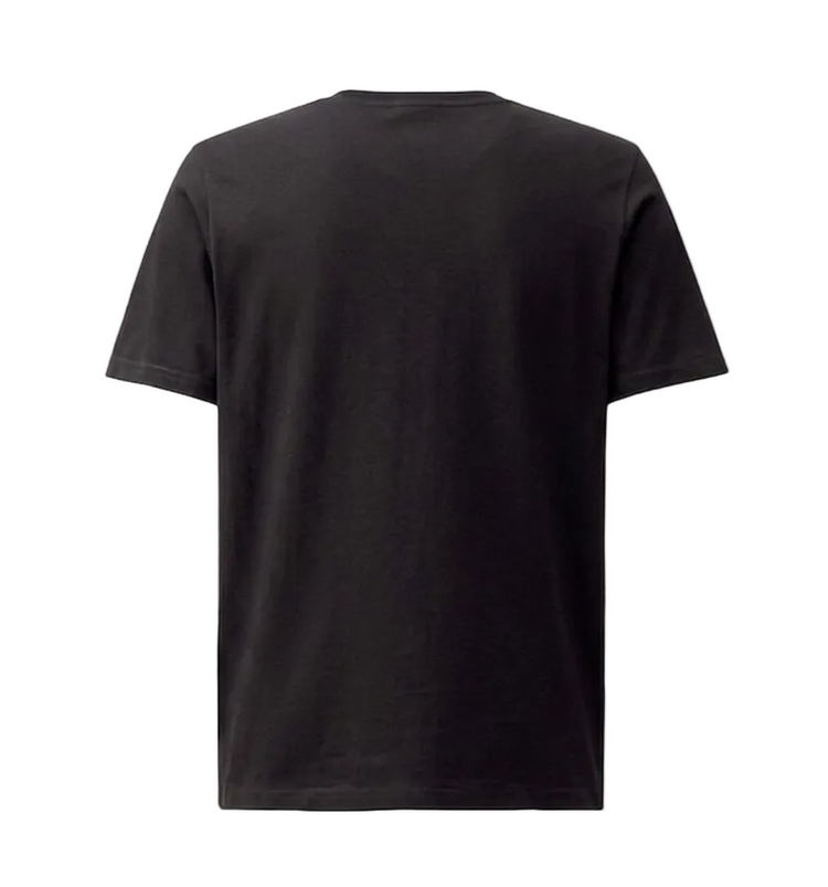 Vertical Logo Print T-Shirt - Casual Basement