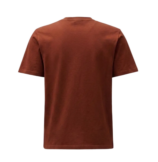 Vertical Logo Print T-Shirt - Casual Basement