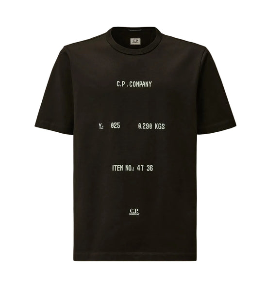 Typographic Logo Print T-Shirt - Casual Basement
