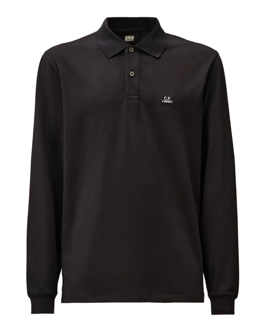 Long Sleeve Stretch Piquet Polo - Casual Basement