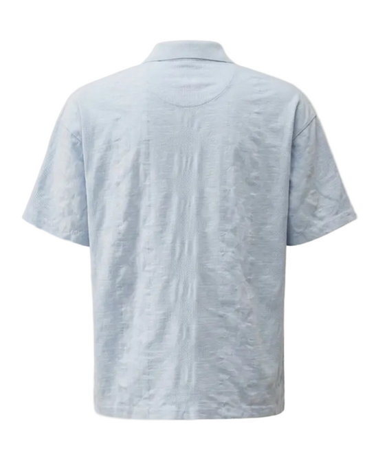 Jersey Jacquard Multi Pattern Polo - Casual Basement