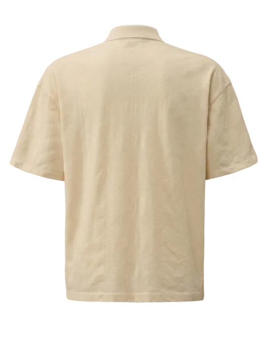 Jersey Jacquard Multi Pattern Polo - Casual Basement