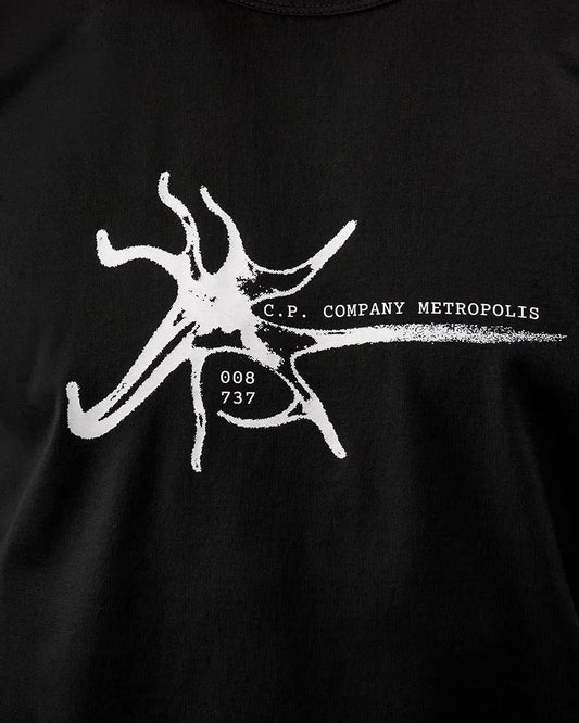 Metropolis Graphic Print T-Shirt - Casual Basement