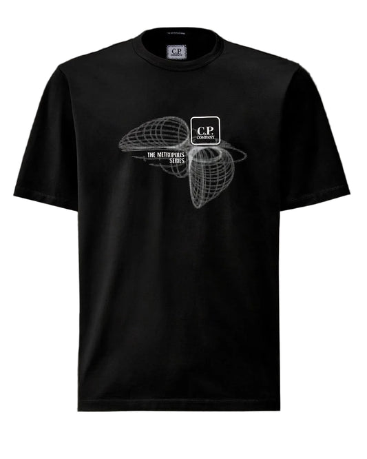 Metropolis Graphic Print T-Shirt - Casual Basement