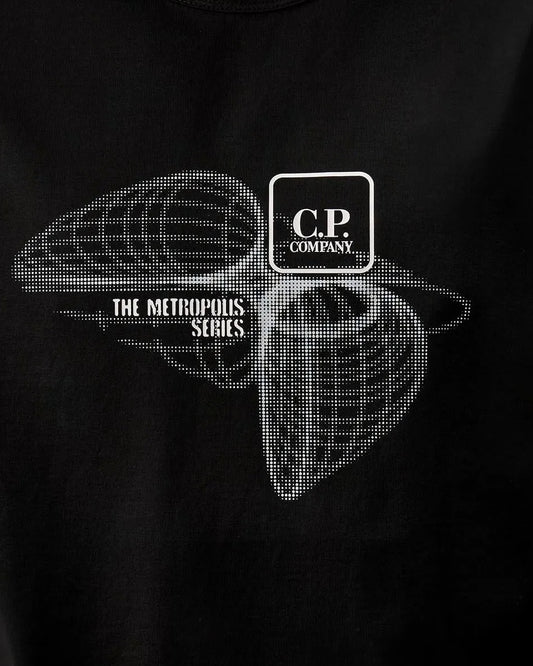 Metropolis Graphic Print T-Shirt - Casual Basement