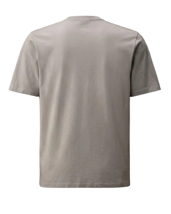 Metropolis Mercerized Jersey Logo Patch T-Shirt - Casual Basement