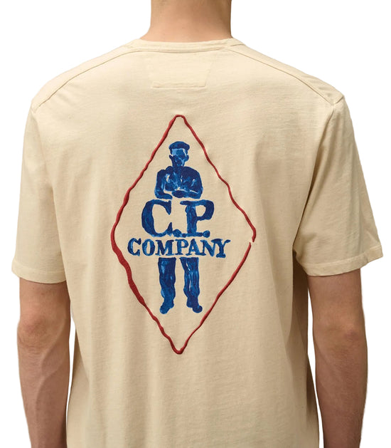 Front & Back Logo Jersey T-Shirt - Casual Basement