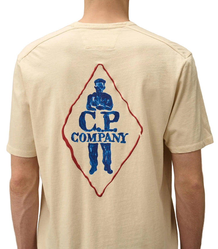 Front & Back Logo Jersey T-Shirt - Casual Basement