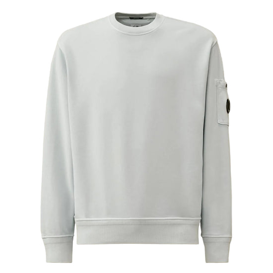 Diagonal Fleece Resist Dyed Lens Sweatshirt - Casual Basement