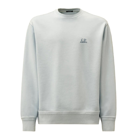 Diagonal Fleece Resist Dyed Logo Sweatshirt (TBC) - Casual Basement