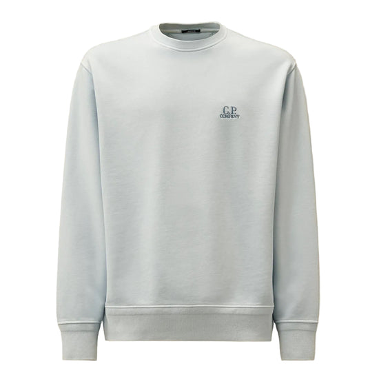 Diagonal Fleece Resist Dyed Logo Sweatshirt (TBC) - Casual Basement