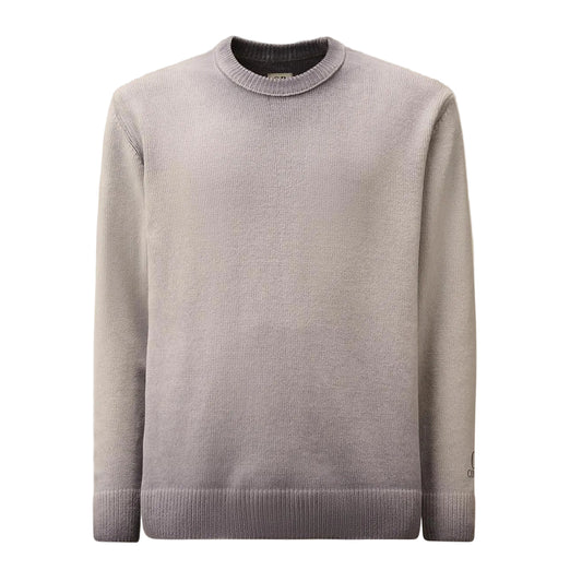 Chenille Crewneck Cuff Logo Knit (TBC) - Casual Basement