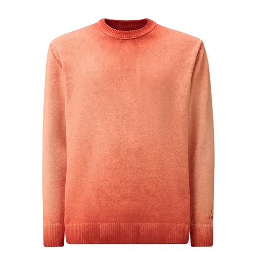 Chenille Crewneck Cuff Logo Knit (TBC) - Casual Basement