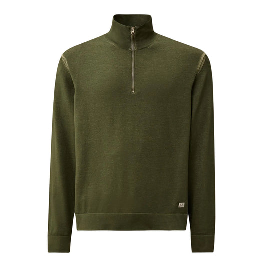 Cotton/Nylon Quarter Zip Knit (TBC) - Casual Basement