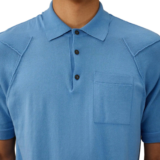 Sea Island Knitted Pocket Polo (TBC) - Casual Basement
