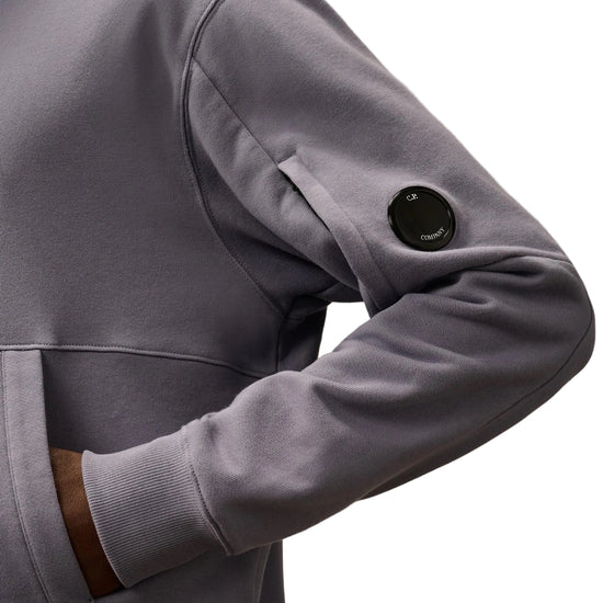 Diagonal Raised Fleece Lens Hoodie (TBC) - Casual Basement