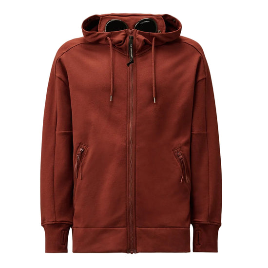 Diagonal Raised Fleece Zipped Goggle Hoodie* (TBC) - Casual Basement