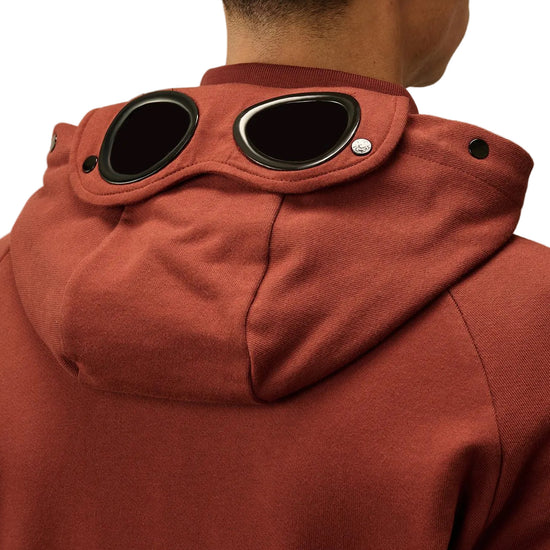 Diagonal Raised Fleece Zipped Goggle Hoodie* (TBC) - Casual Basement