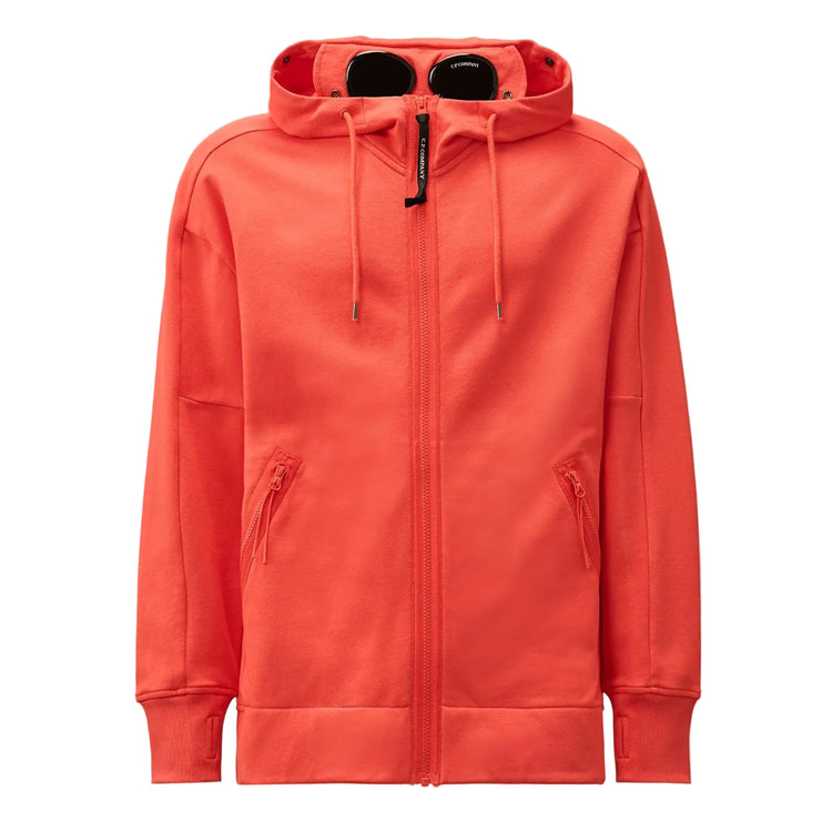 Diagonal Raised Fleece Zipped Goggle Hoodie* (TBC) - Casual Basement