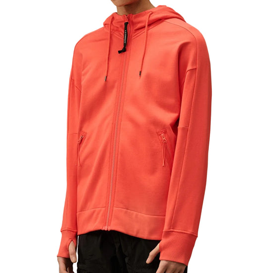 Diagonal Raised Fleece Zipped Goggle Hoodie* (TBC) - Casual Basement