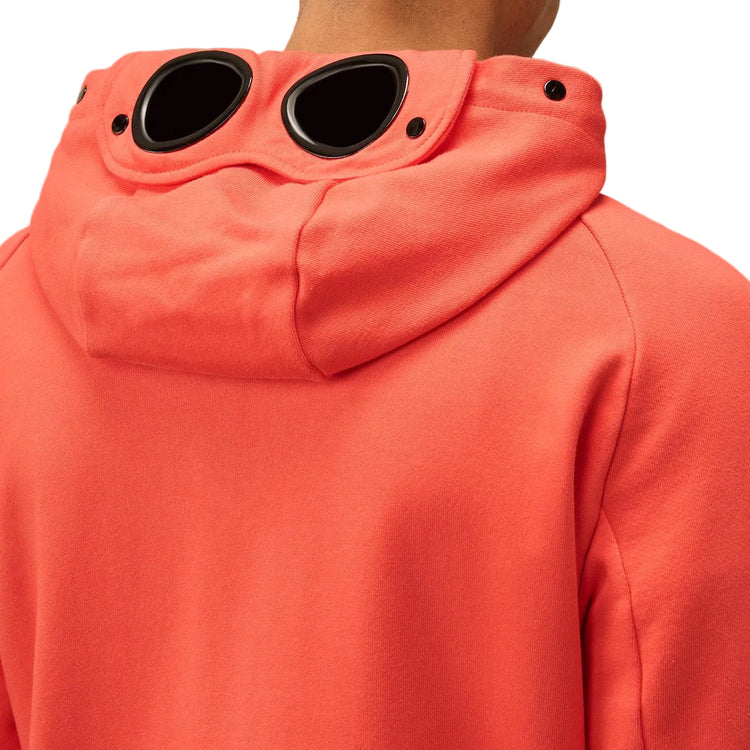 Diagonal Raised Fleece Zipped Goggle Hoodie* (TBC) - Casual Basement