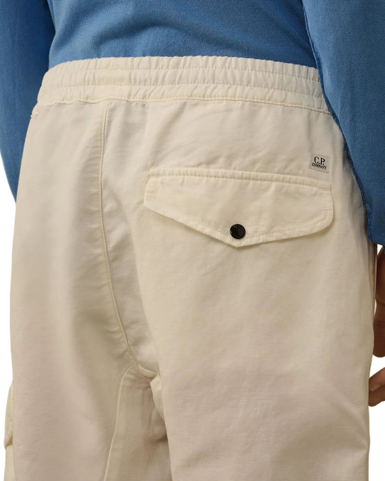 Cotton/Linen Lens Cargo Pants (TBC) - Casual Basement