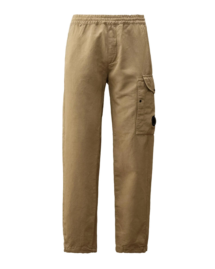 Cotton/Linen Lens Cargo Pants (TBC) - Casual Basement