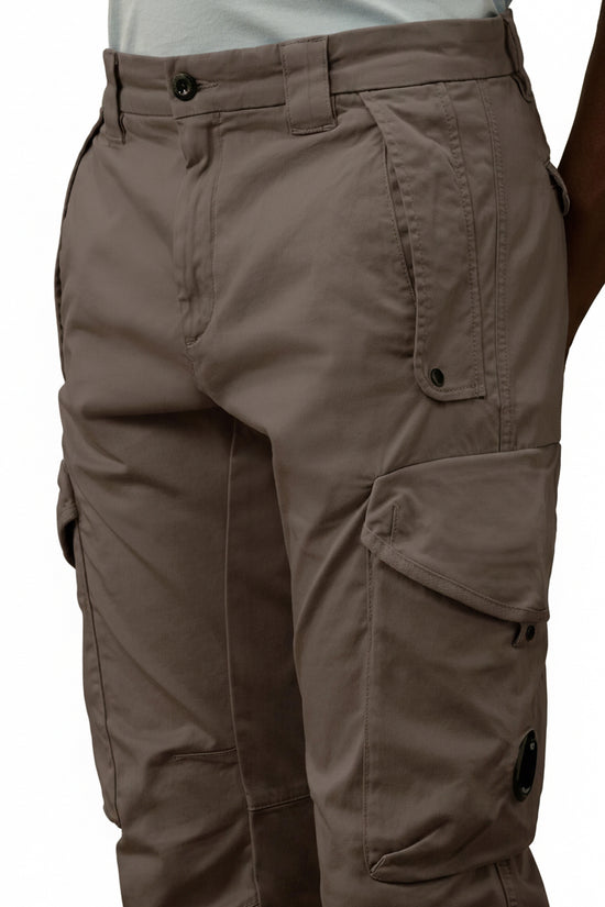Stretch Satin Lens Cargo Pants (TBC) - Casual Basement
