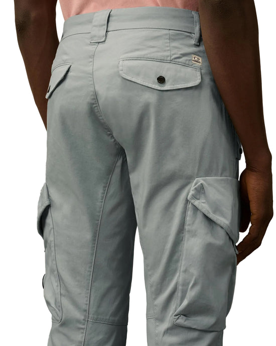 Stretch Satin Lens Cargo Pants (TBC) - Casual Basement