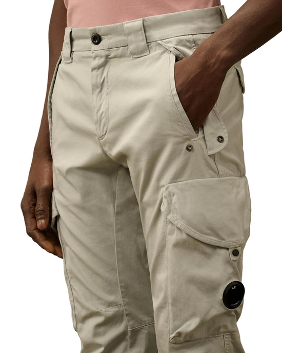 Stretch Satin Lens Cargo Pants (TBC) - Casual Basement